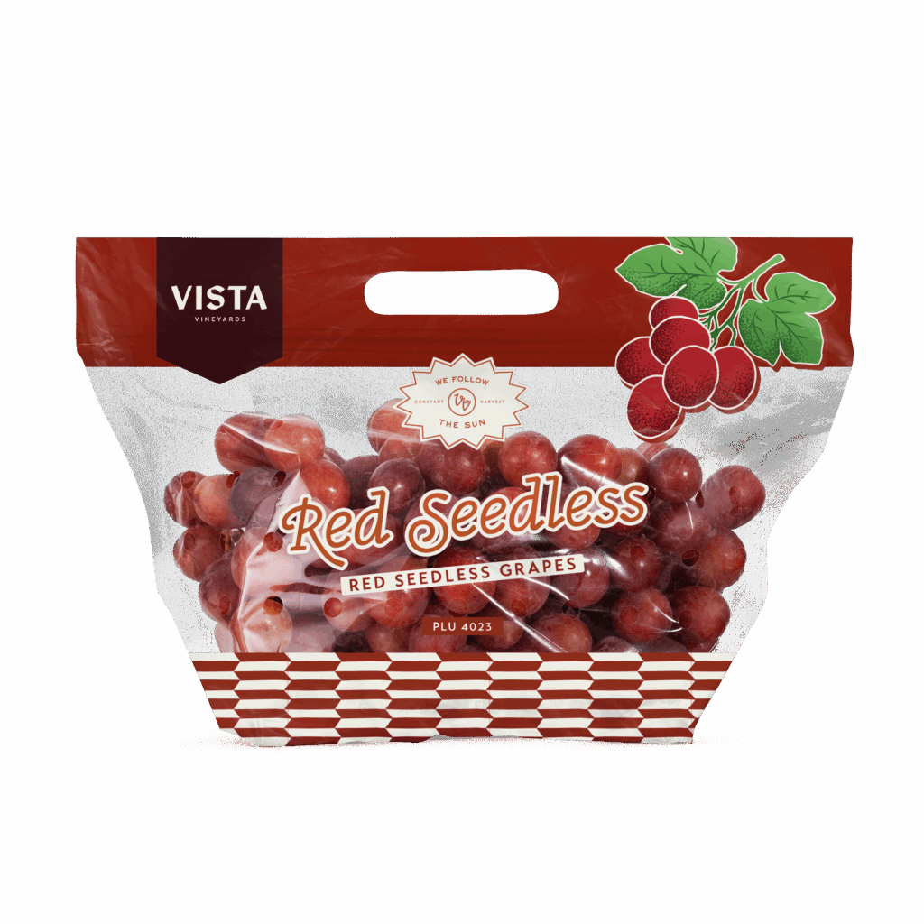 Vista Vineyards 2lb Pouch Red Red Seedless